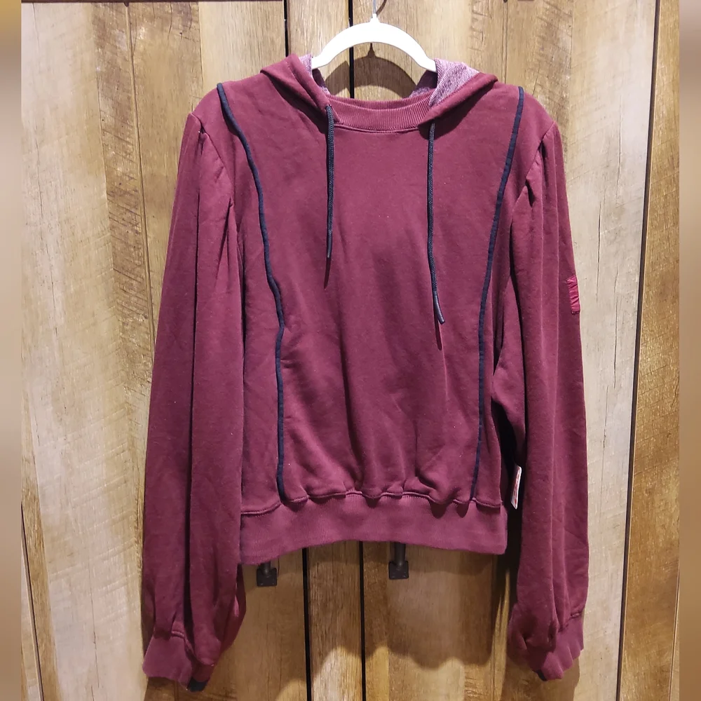 FREE PEOPLE Sandstorm Pullover Hoodie NWT - XS - Picture 5 of 13